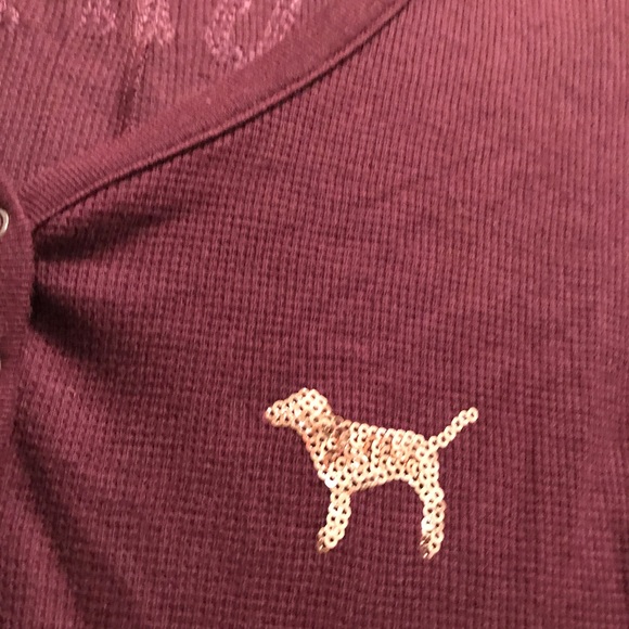 Victoria's Secret pink sequin Christmas size small - Picture 6 of 7